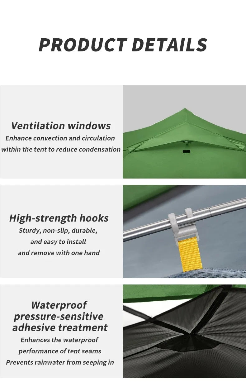 Naturehike Mongar Two Person Ultralight Waterproof Backpacking Tent