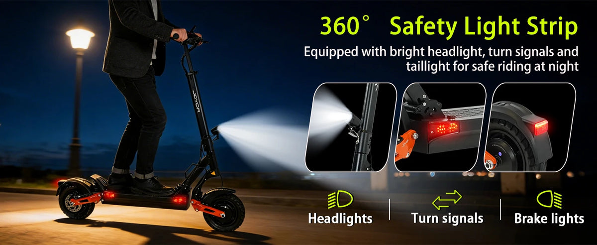 2000W Dual Motor Electric Scooter for Adults With Extended Range