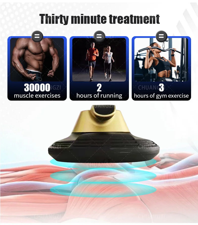 EMSZERO 6500W Tesla EMS Muscle Stimulator for Body Sculpting