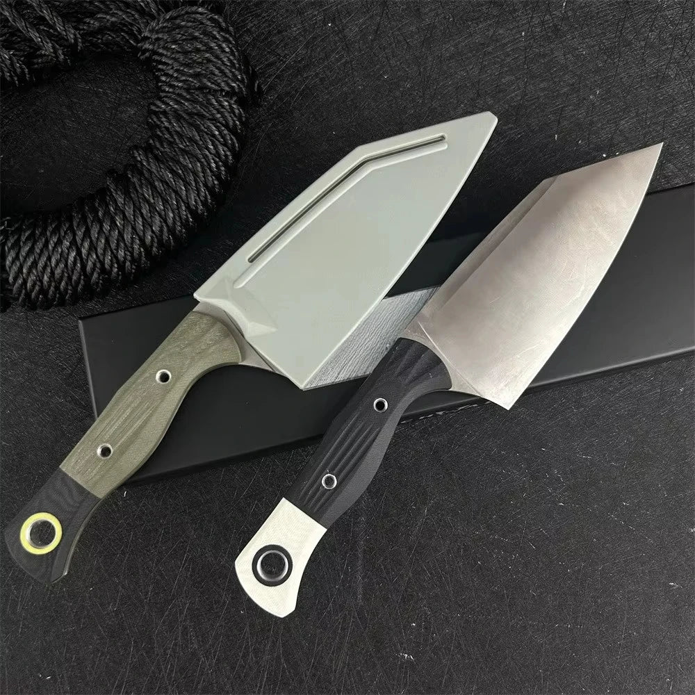 DIY Straight Utility Knife For Outdoor Survival And Woodworking