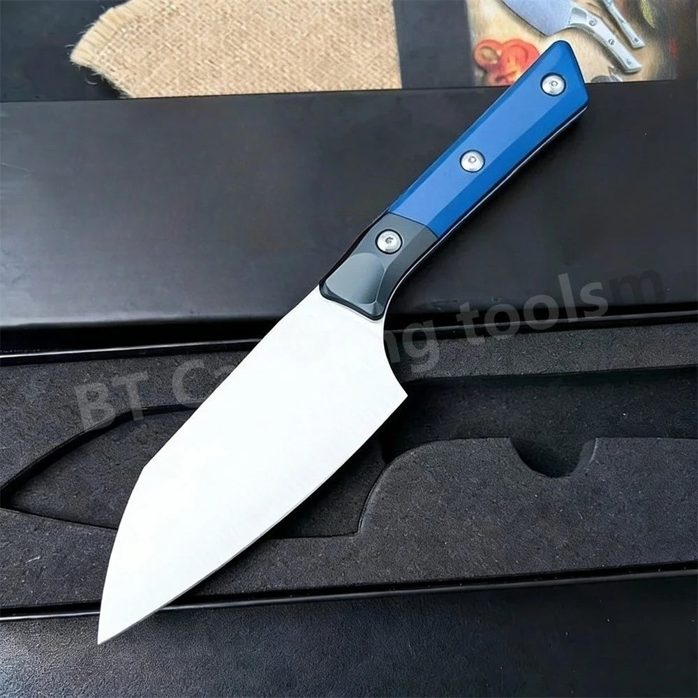 DIY D2 Steel Fixed Blade Outdoor Chef Knife For Survival