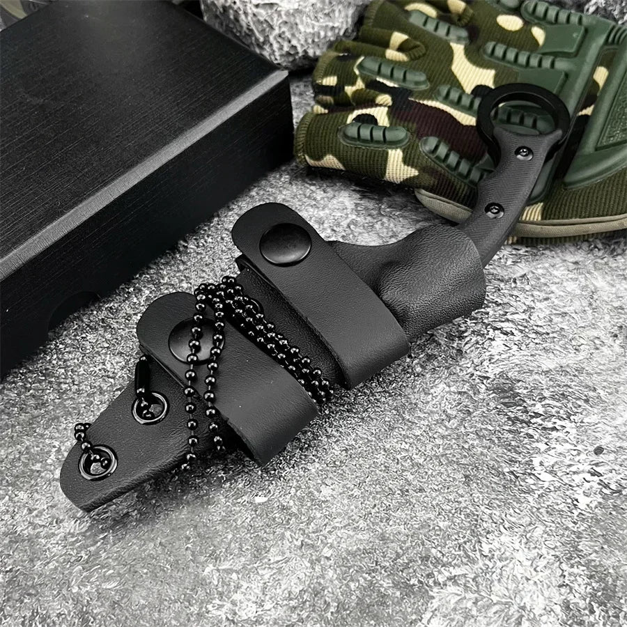 DIY Supplies Outdoor Knife With G10 Handle 8Cr13Mov Blade Camping