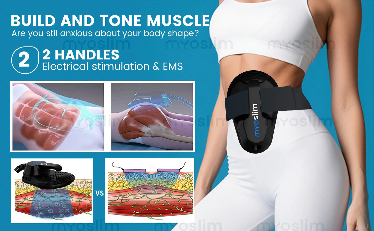 MYOSLIM High-Intensity EMS Sculpting Device For Body Contouring