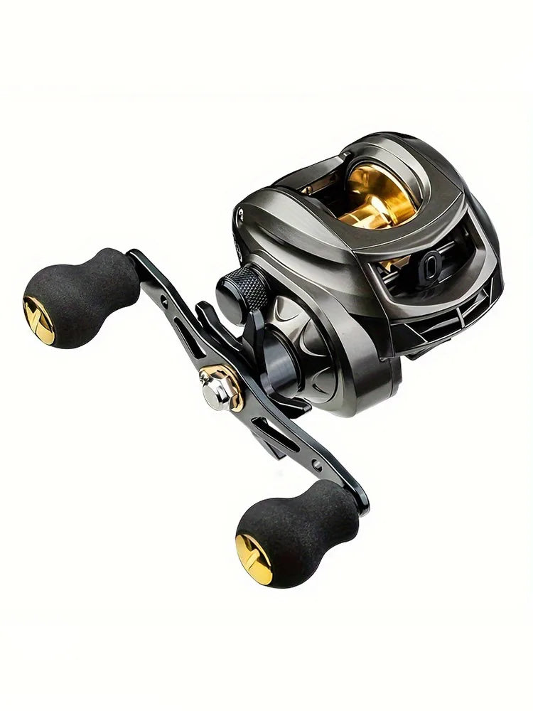 Stainless Steel Baitcast Fishing Reel With Strong Drag System