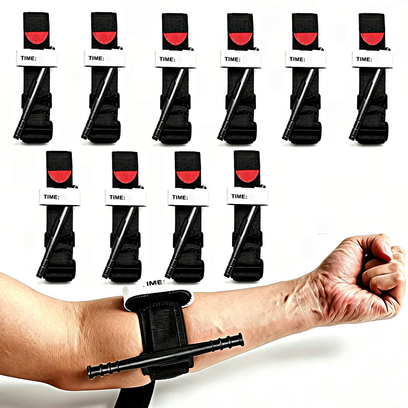 Adjustable Tactical Tourniquet Set For Emergency Medical First Aid