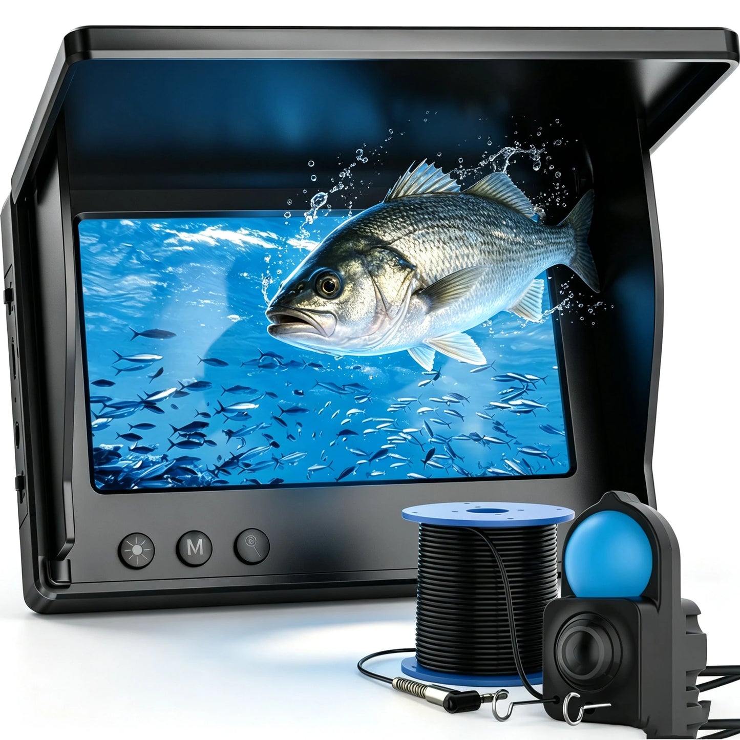 Aoerwei Portable Underwater Fishing Camera With Night Vision