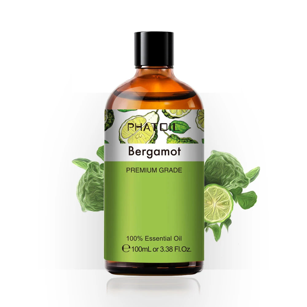 PHATOIL Pure Essential Oils For Skin Care Rose Lemon Lavender