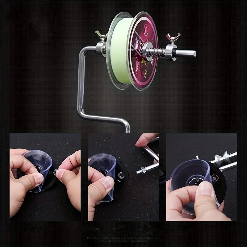Aluminum Alloy Fishing Line Reel Winding Machine For Anglers