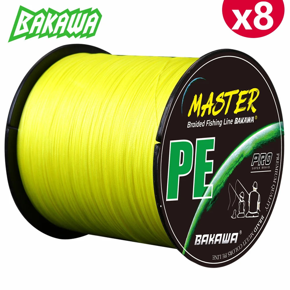 Bakawa Braided Fishing Line High Sensitivity Saltwater Casting