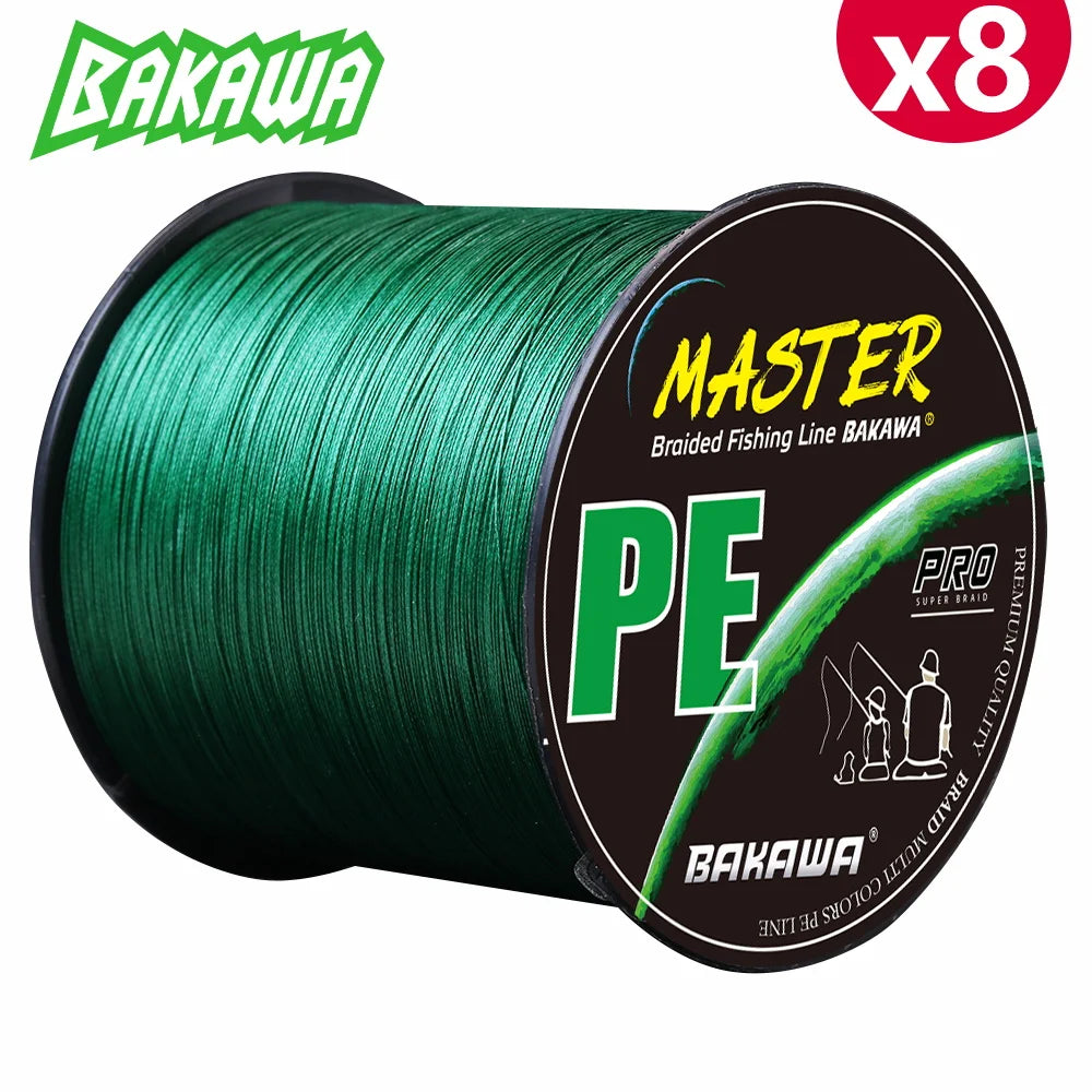 Bakawa Braided Fishing Line High Sensitivity Saltwater Casting