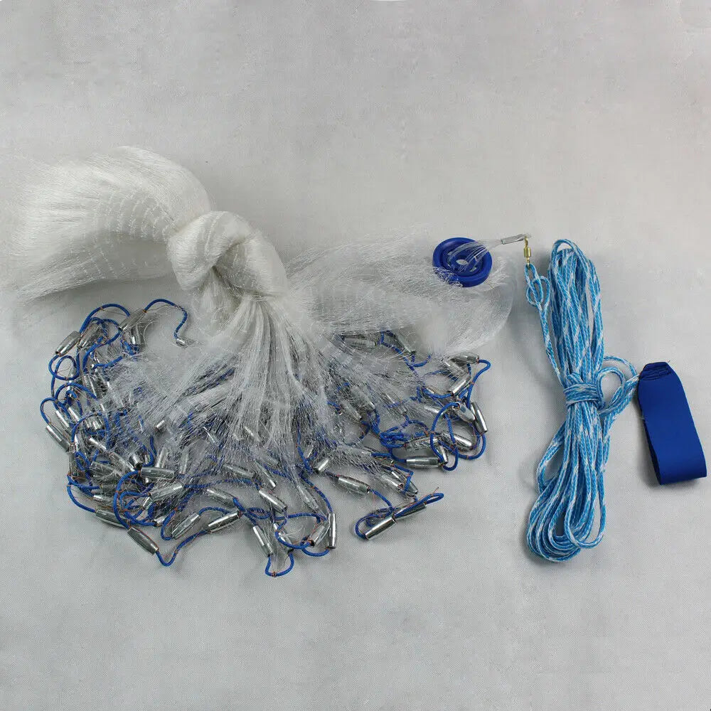 Bymaoar Round Throw Cast Net For Fishing Bait Trap