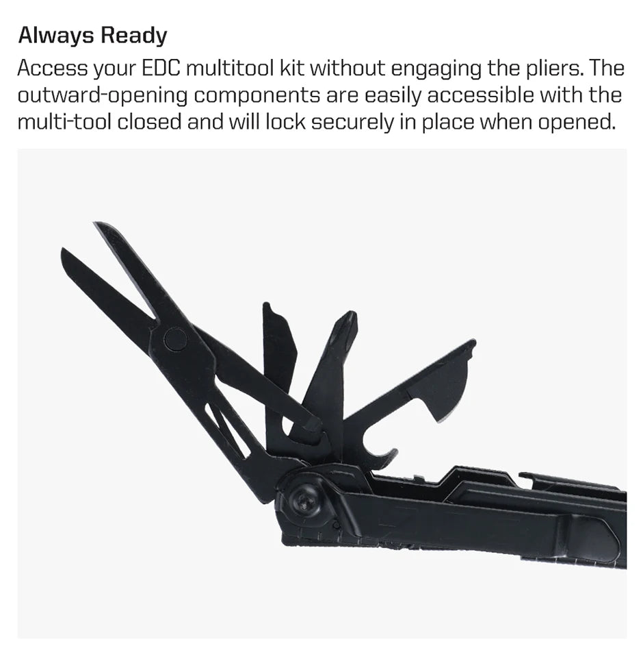 SOG PowerLitre 19 Function Stainless Steel Compact Multitool