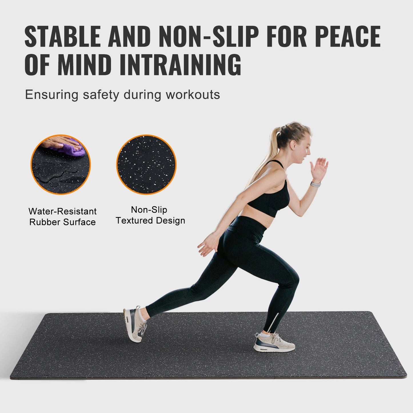 Interlocking Floor Mats For Home Gym With EVA Foam