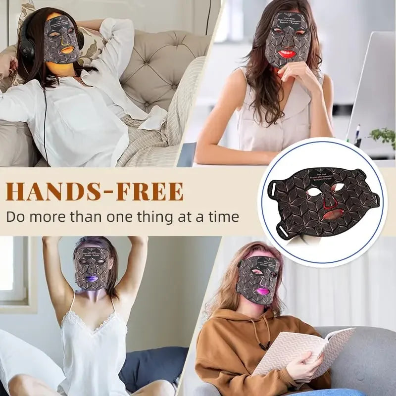 UBilli Near Infrared LED Face Mask 850nm Anti Aging