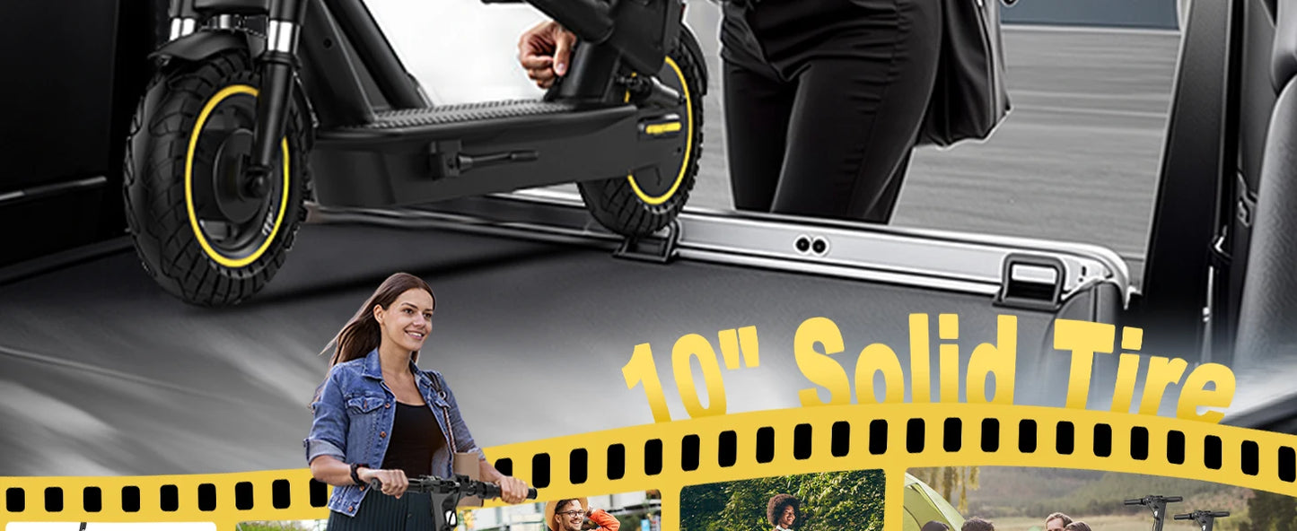 AOVOPRO Folding Electric Scooter Featuring 500W Motor For Urban Commuting