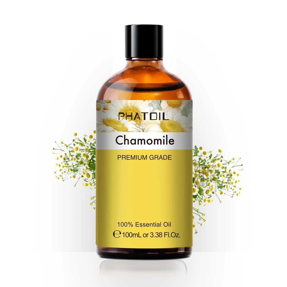 PHATOIL Pure Essential Oils For Skin Care Rose Lemon Lavender