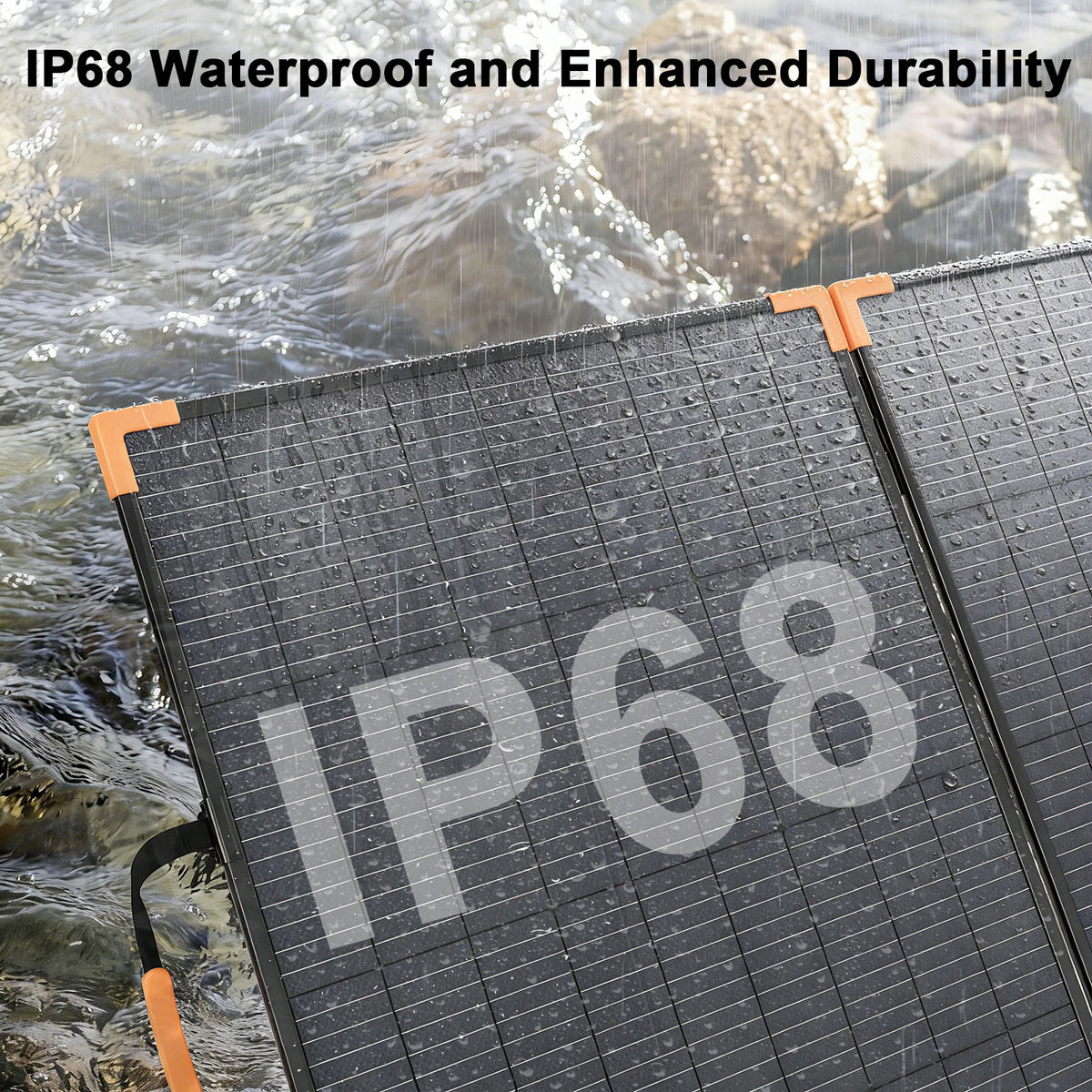 MHPOWOS Foldable Bifacial Monocrystalline Solar Panel