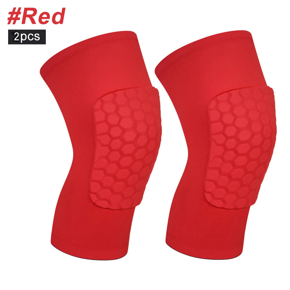 Compression Knee Pads Support Sleeve For Adults Youth Basketball Running