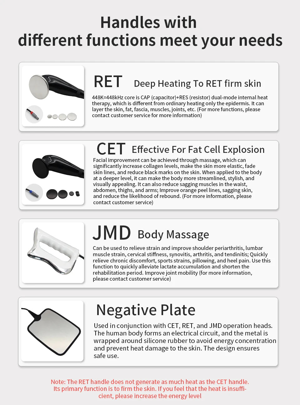 Radio Frequency Body Sculpting Massage Device For Firming And Relief