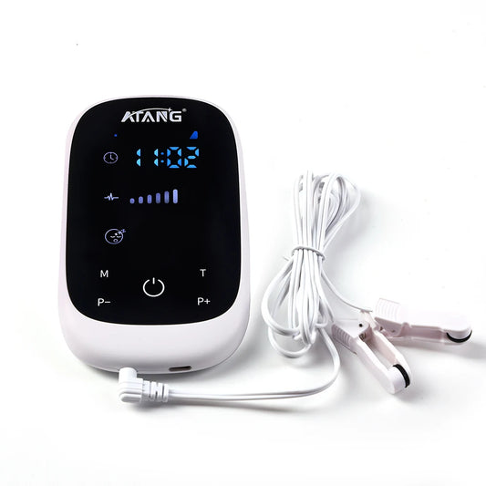 ATANG CES Insomnia Treatment Device With Ear Clip Electrodes