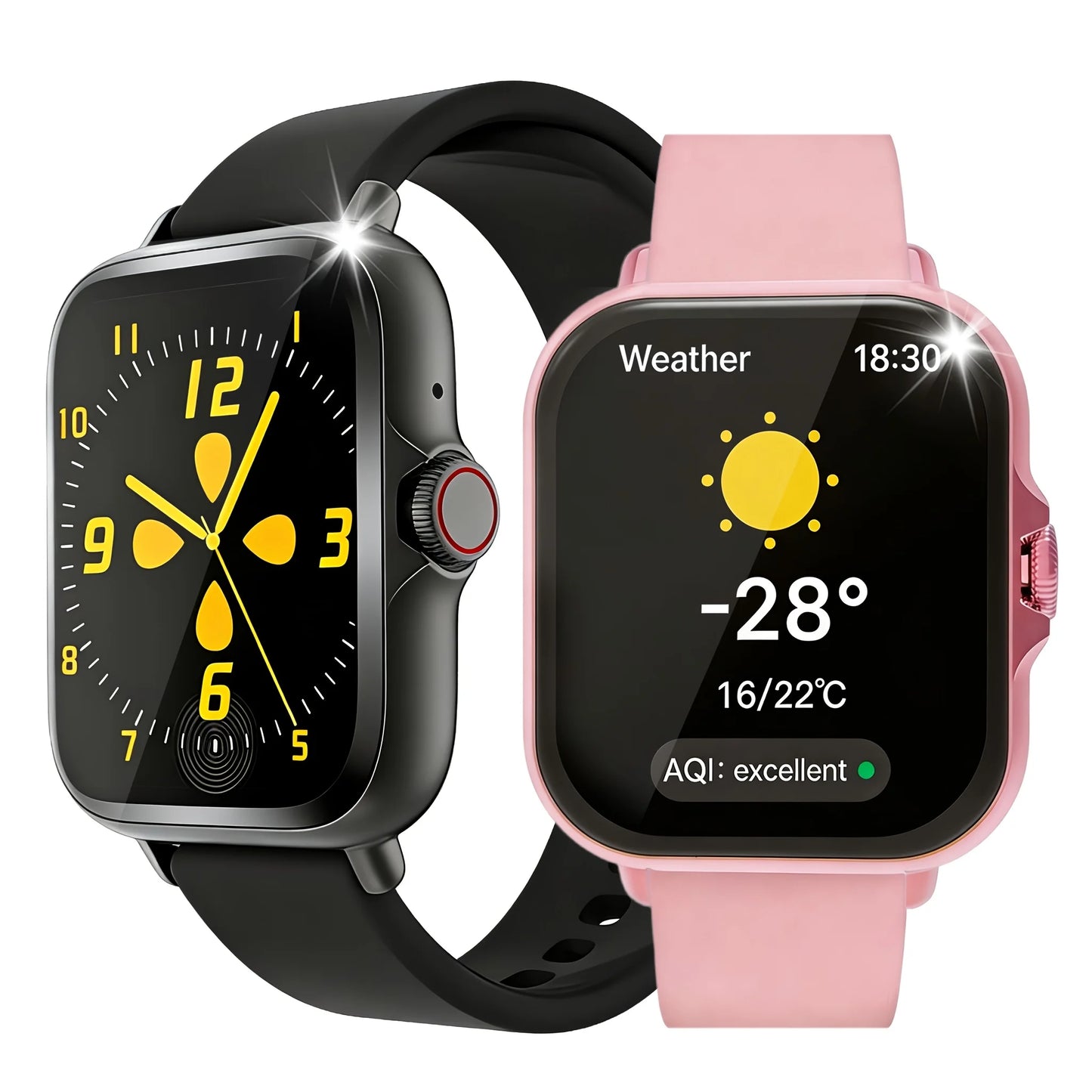Odelettevcy Sports Smartwatch With Call Answering And Sleep Tracking