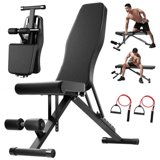 Adjustable Weight Bench For Full Body Workout Foldable 1000 Lbs