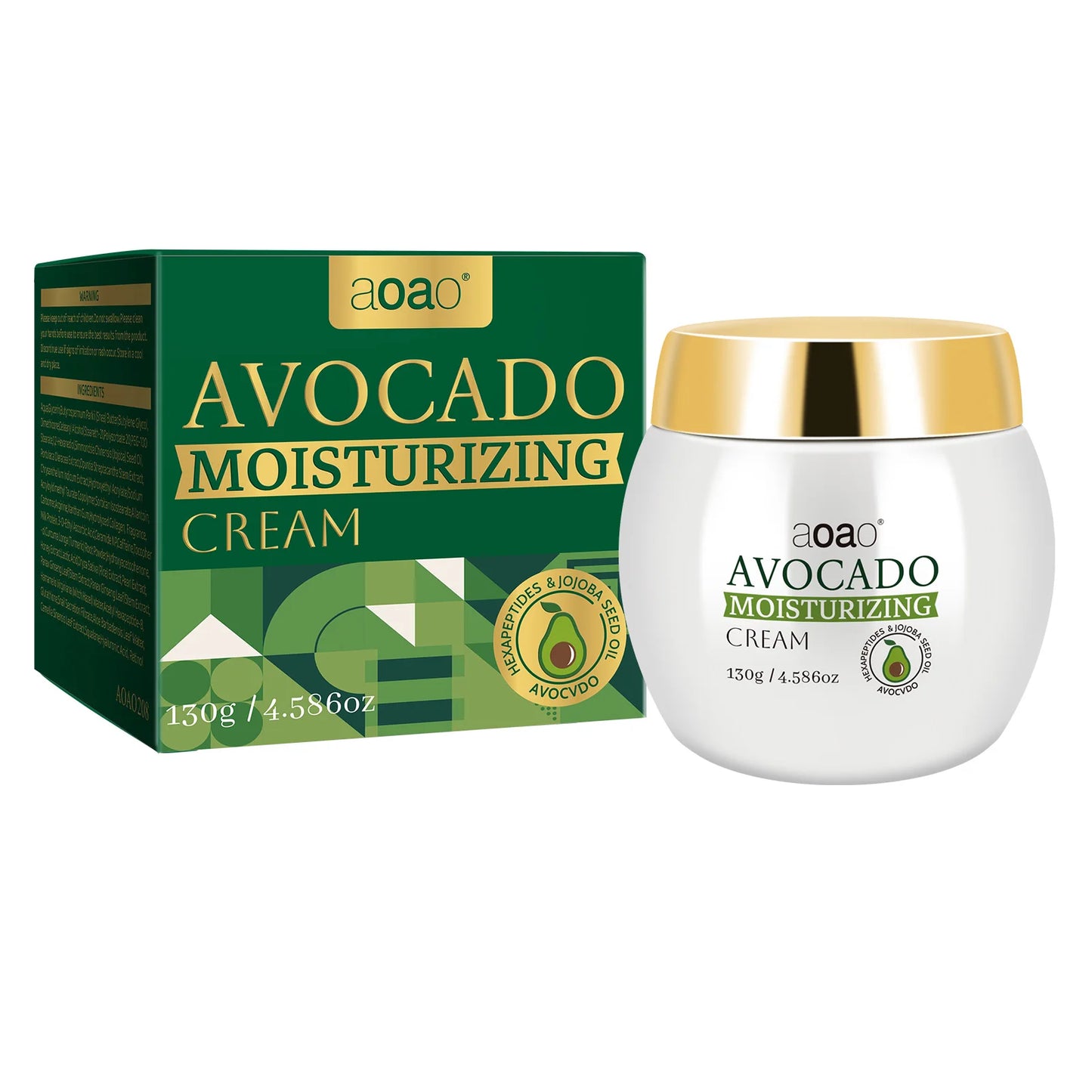 Aoao Avocado Cream with Niacinamide and Vitamin E Moisturizer