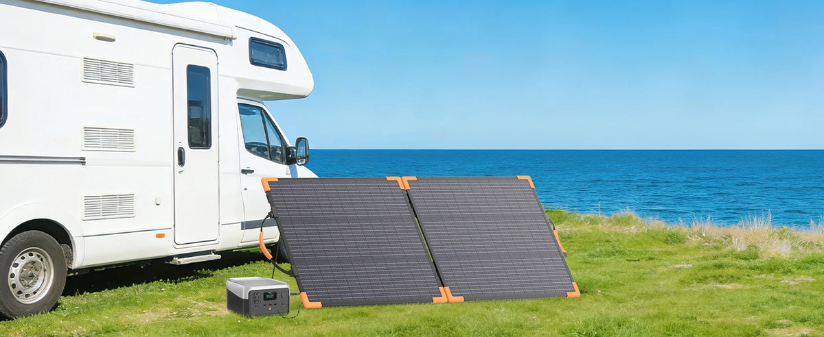 MHPOWOS Foldable Bifacial Monocrystalline Solar Panel