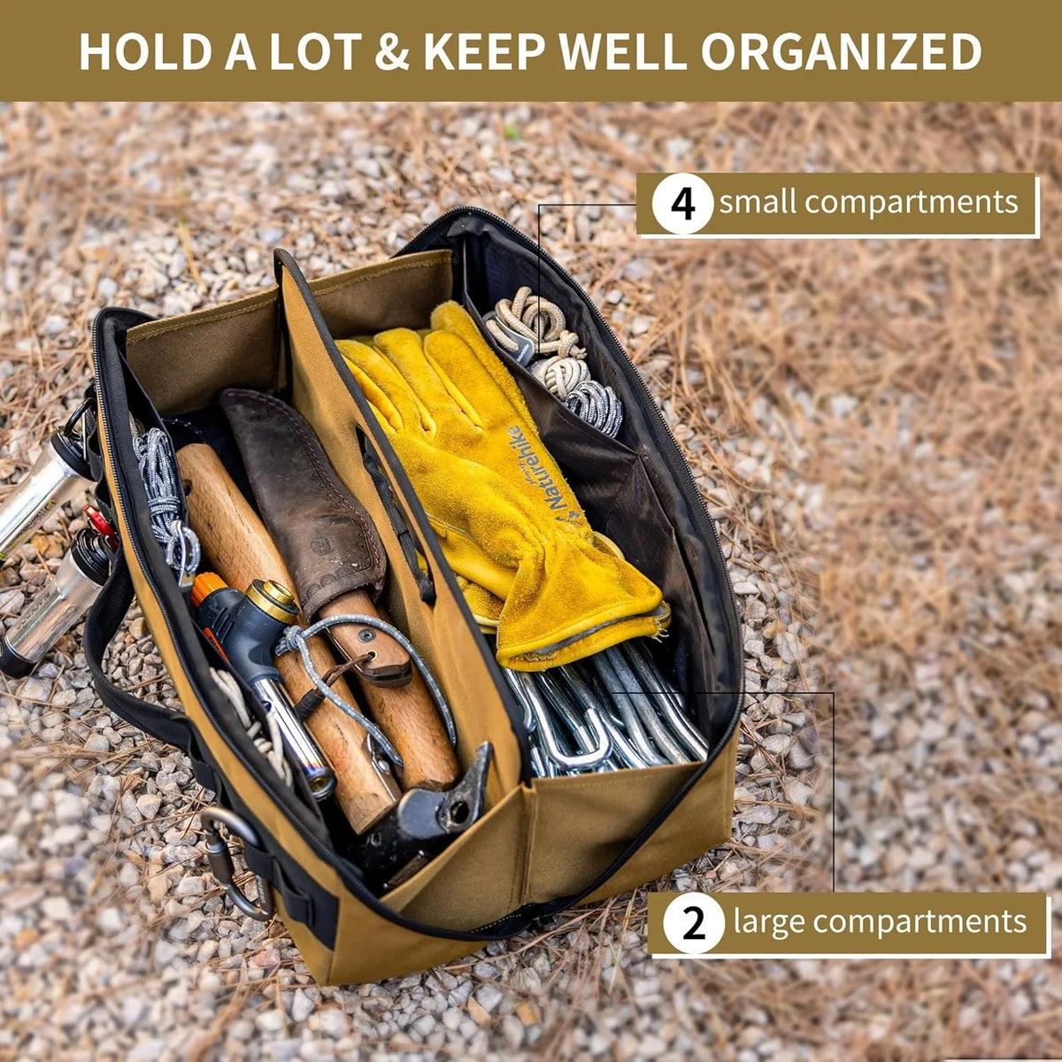 Naturehike Folding Camping Tool Storage Bag for Outdoor Gear