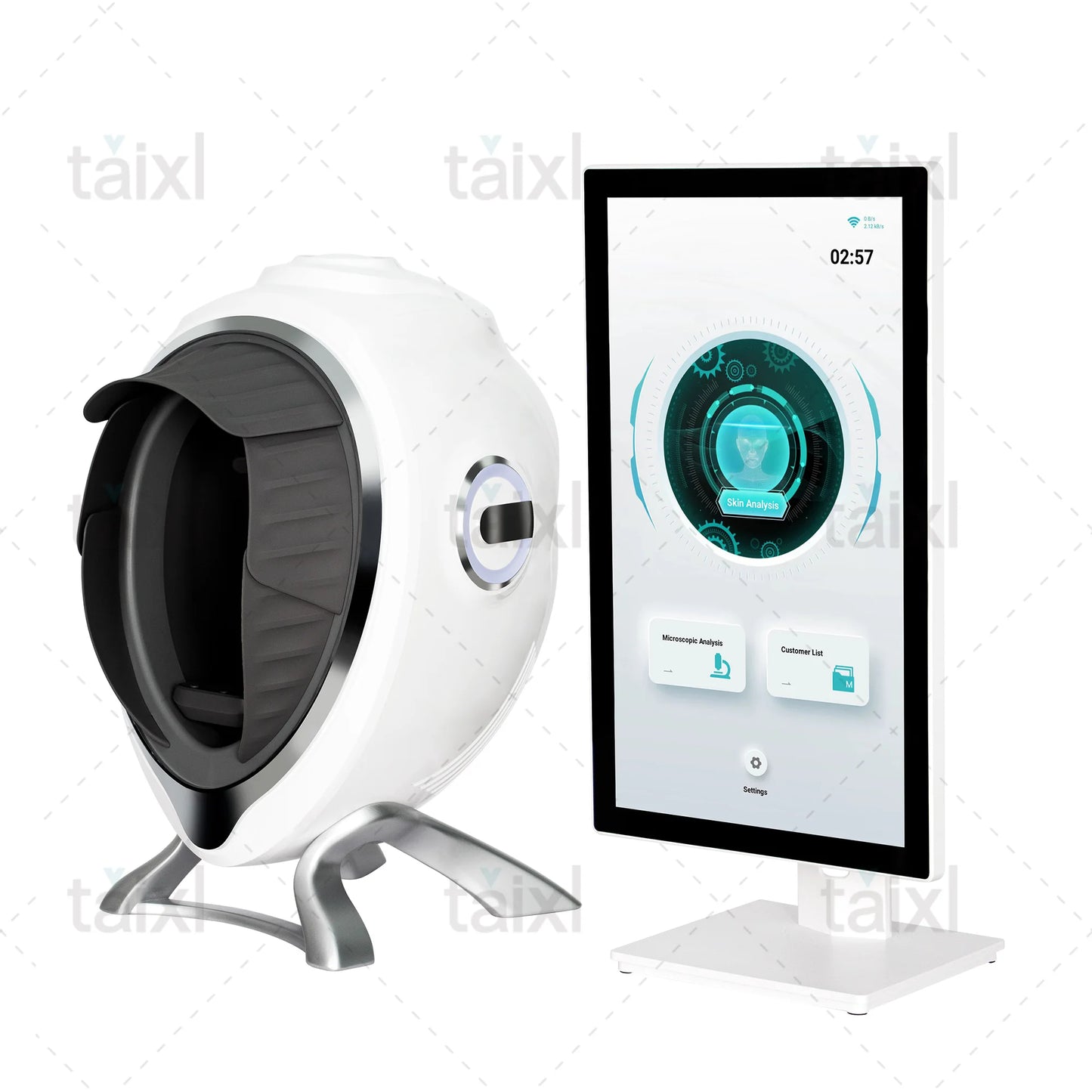 AI Skin Analyzer For Beauty Salons With 10 Spectrum Imaging