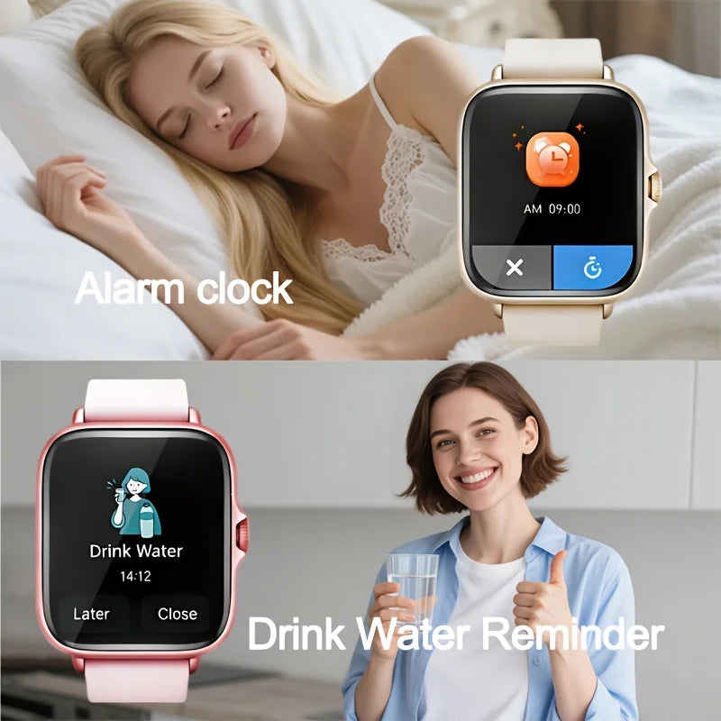 Odelettevcy Sports Smartwatch With Call Answering And Sleep Tracking