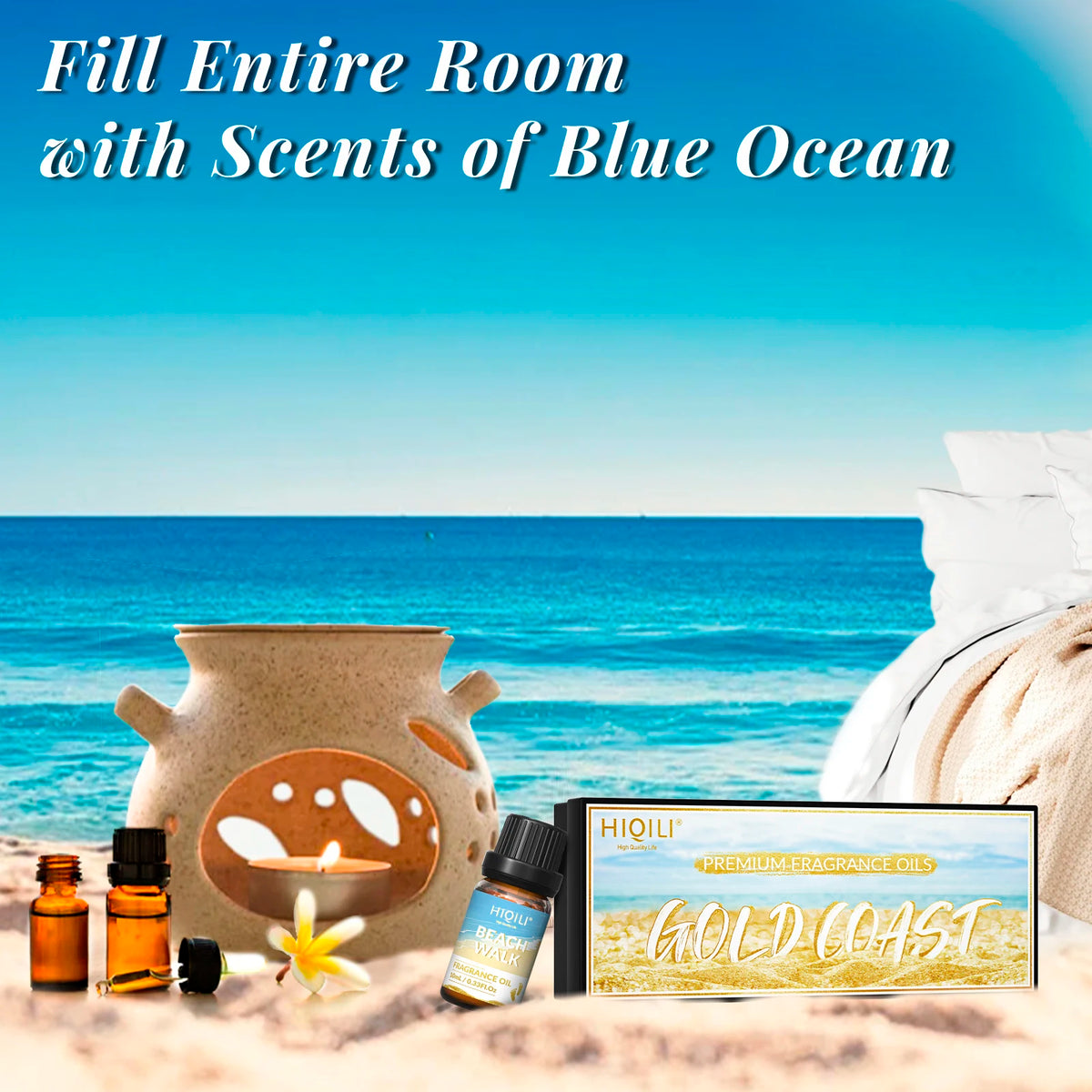 HIQILI Fragrance Oil for Aromatherapy, Candles, Soap, and Perfume Making