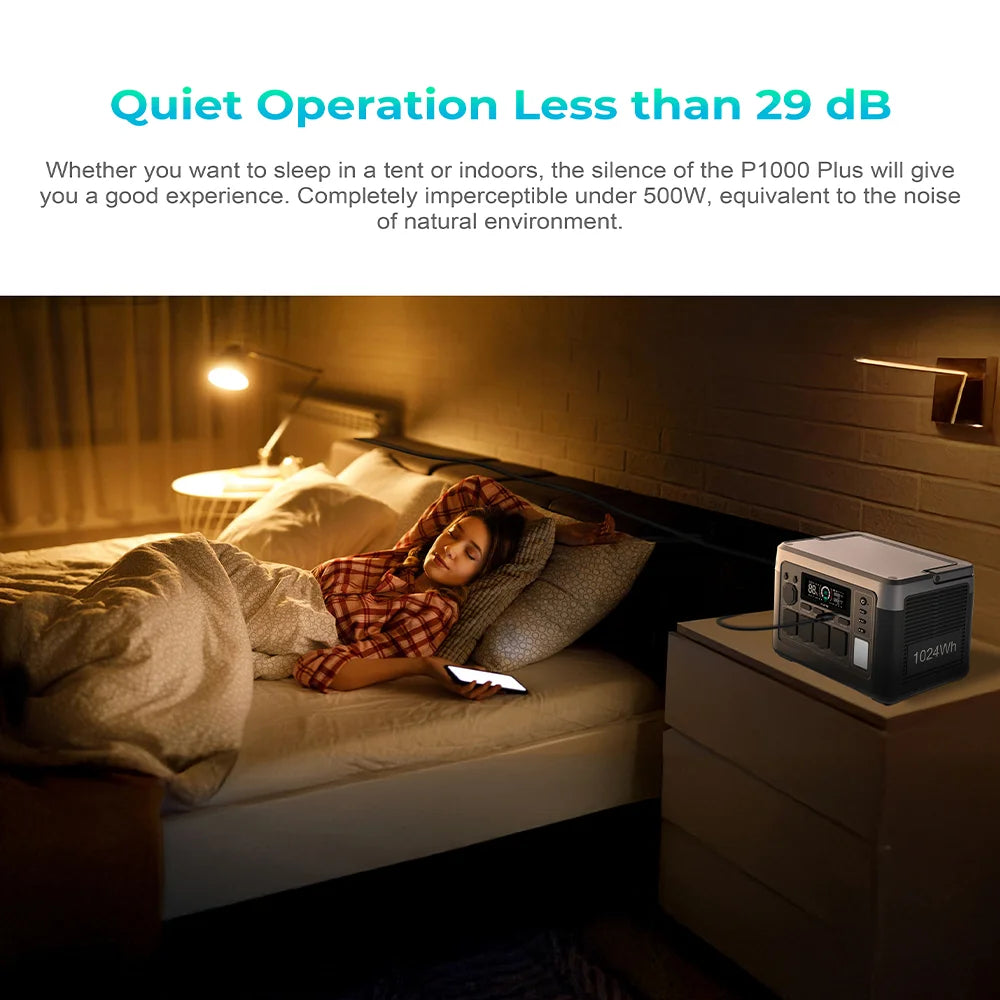 Oukitel P1000 Plus Portable Power Station For Home Backup