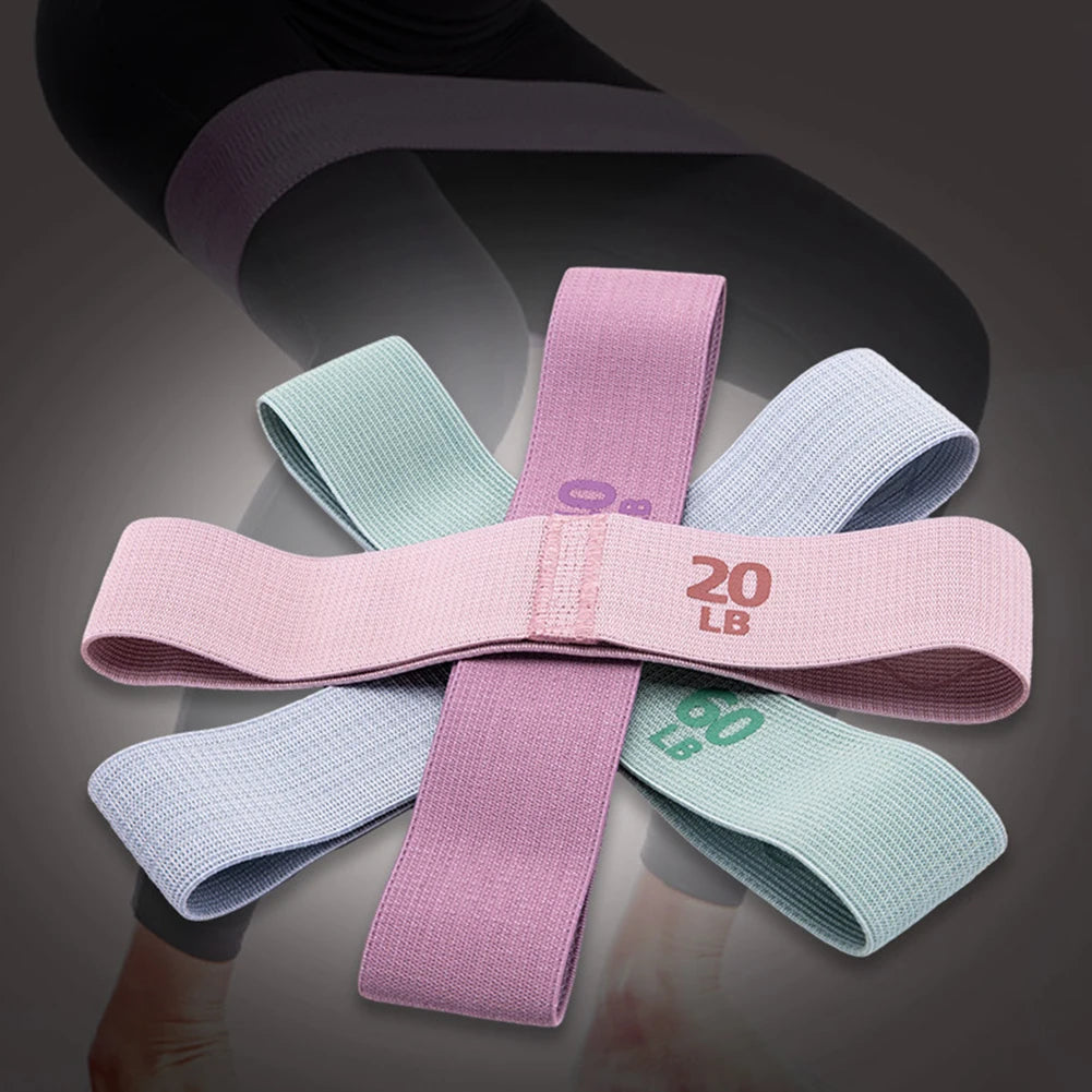 Sikiwind Anti Slip Hip Resistance Bands Glute Fitness Straps