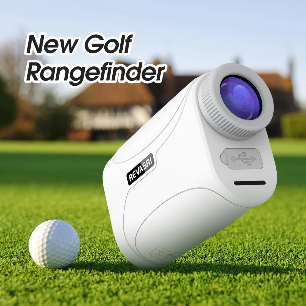 REVASRI Golf Rangefinder Flag Lock Vibration Alert And Slope Mode