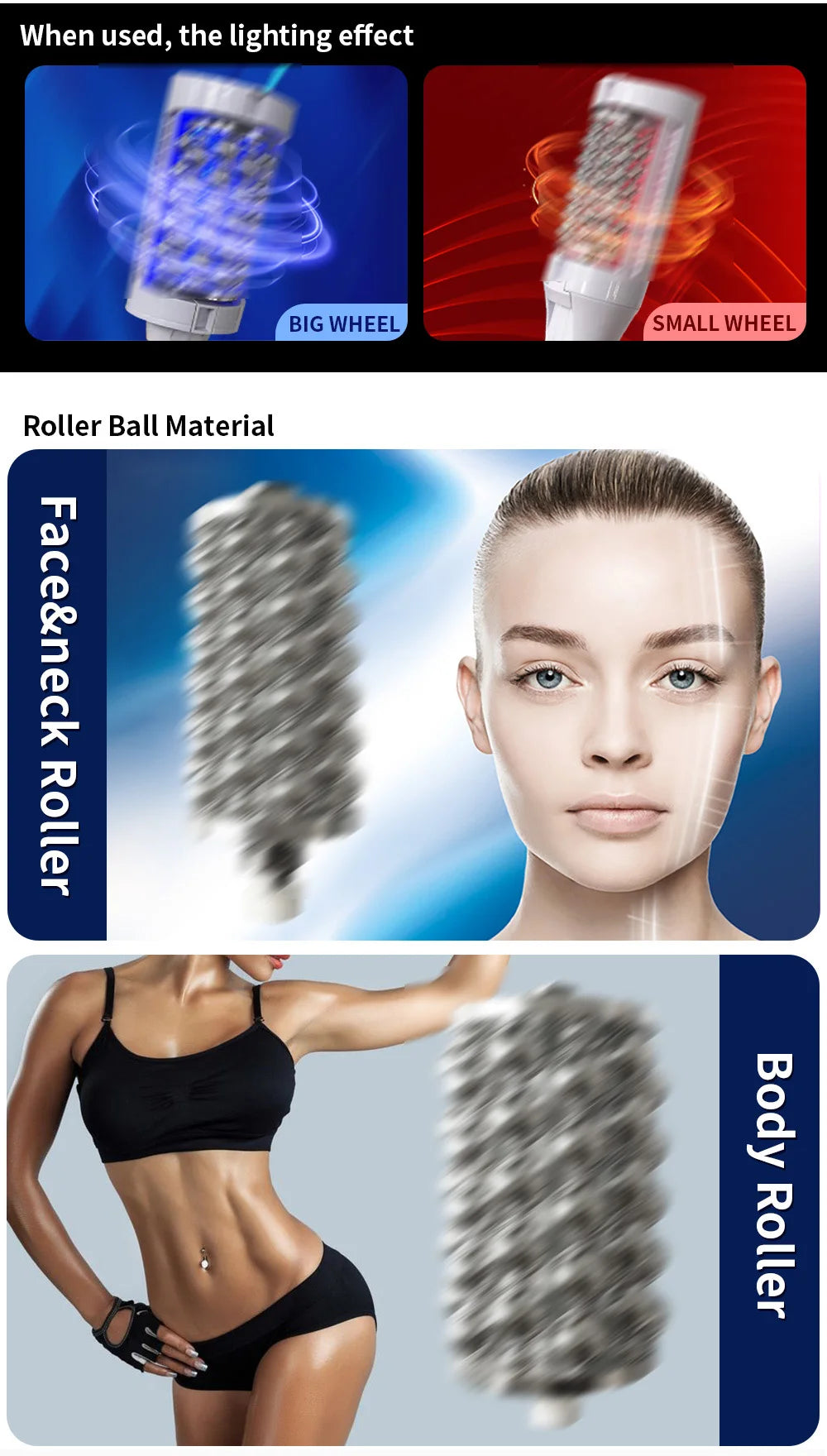TAIXL Myoslim EMS Vacuum Inner Ball Roller For Body Slimming