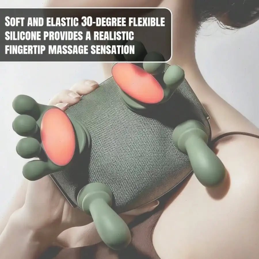 4D Shiatsu Neck And Shoulder Massager With Heat Massage