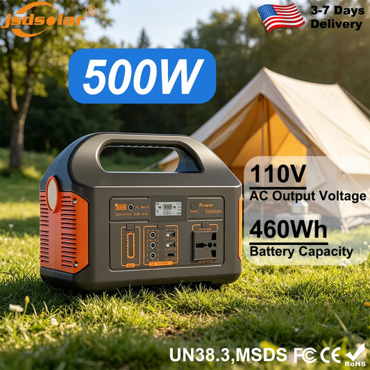 GaiaRay 500W Portable Solar Power Station For Outdoor Use