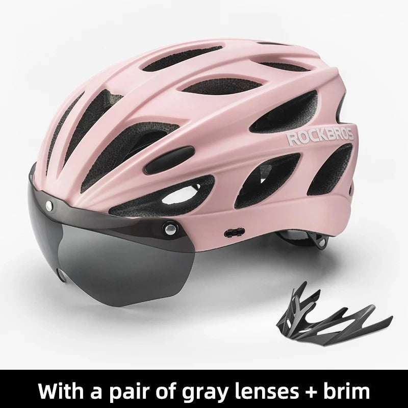 Rockbros Lightweight Breathable Eps Mtb Road Cycling Safety Helmet