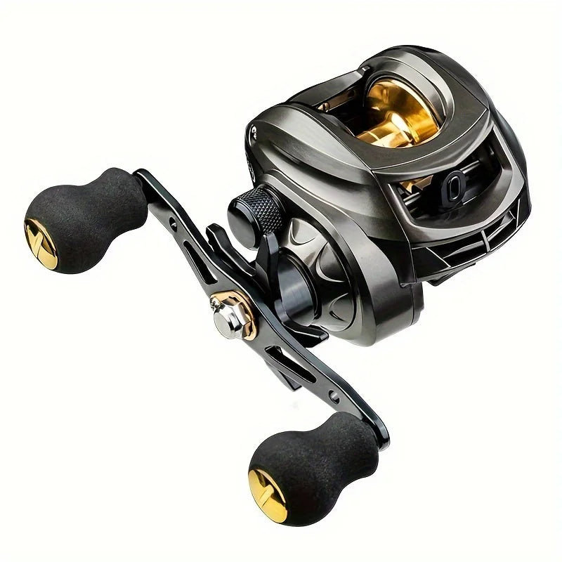Stainless Steel Baitcast Fishing Reel With Strong Drag System