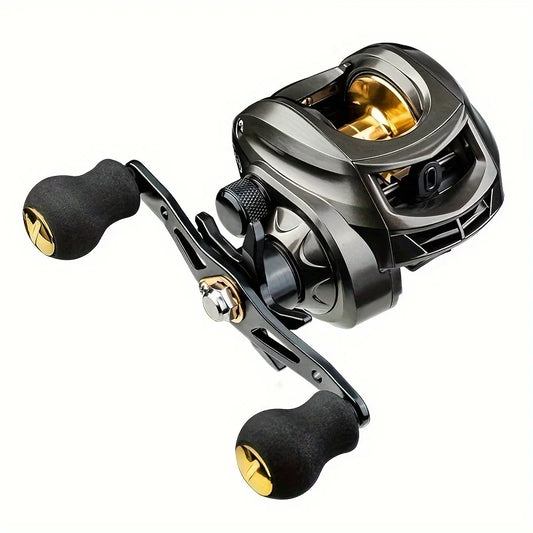 Stainless Steel Baitcast Fishing Reel With Strong Drag System