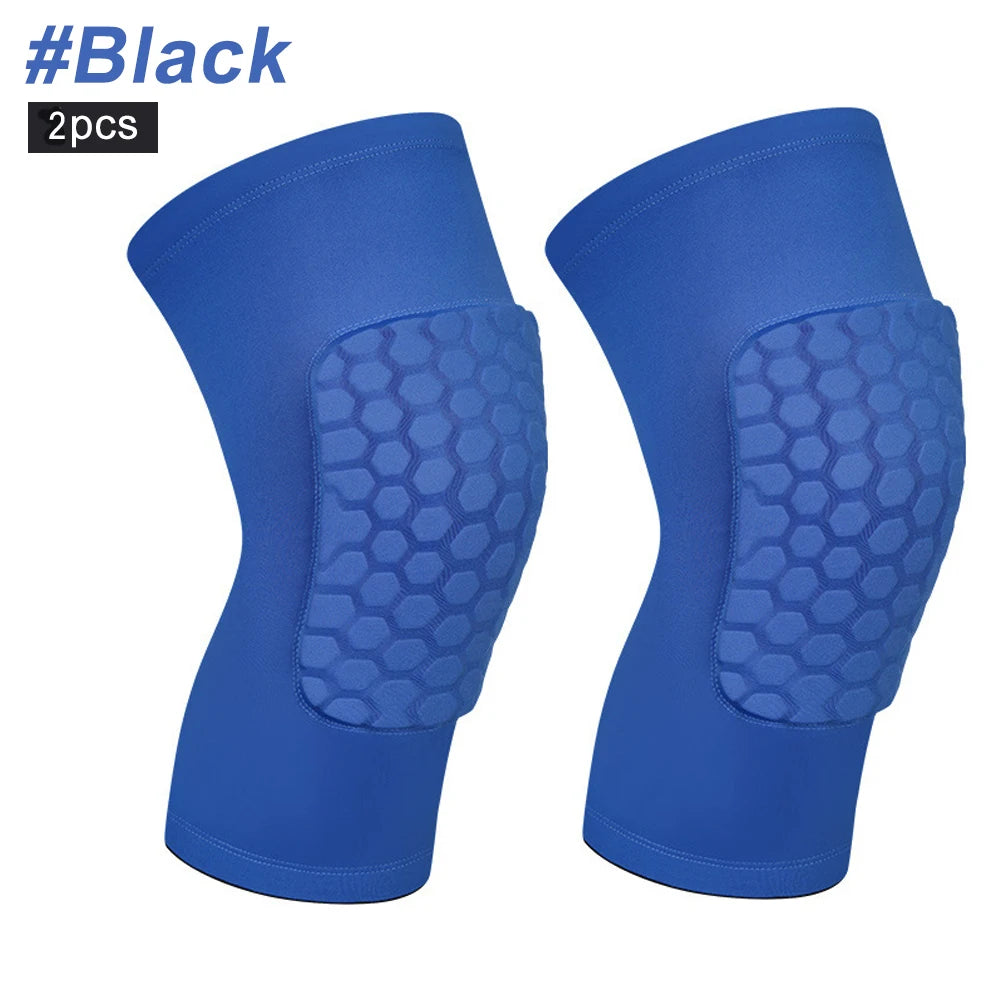 Compression Knee Pads Support Sleeve For Adults Youth Basketball Running