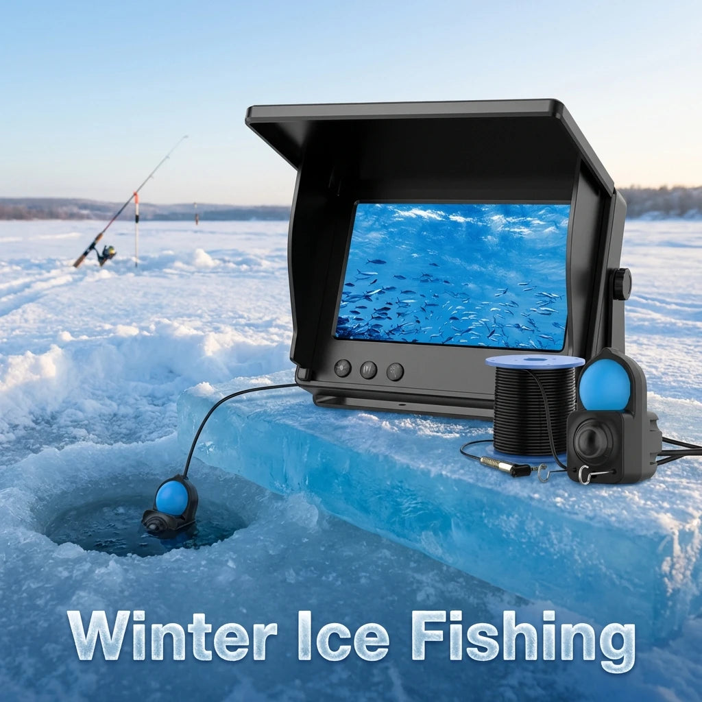 Aoerwei Portable Underwater Fishing Camera With Night Vision