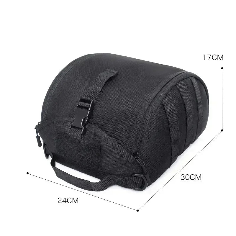 SMHXIANGQIANJIN Tactical Helmet Backpack with Molle Storage Pouch