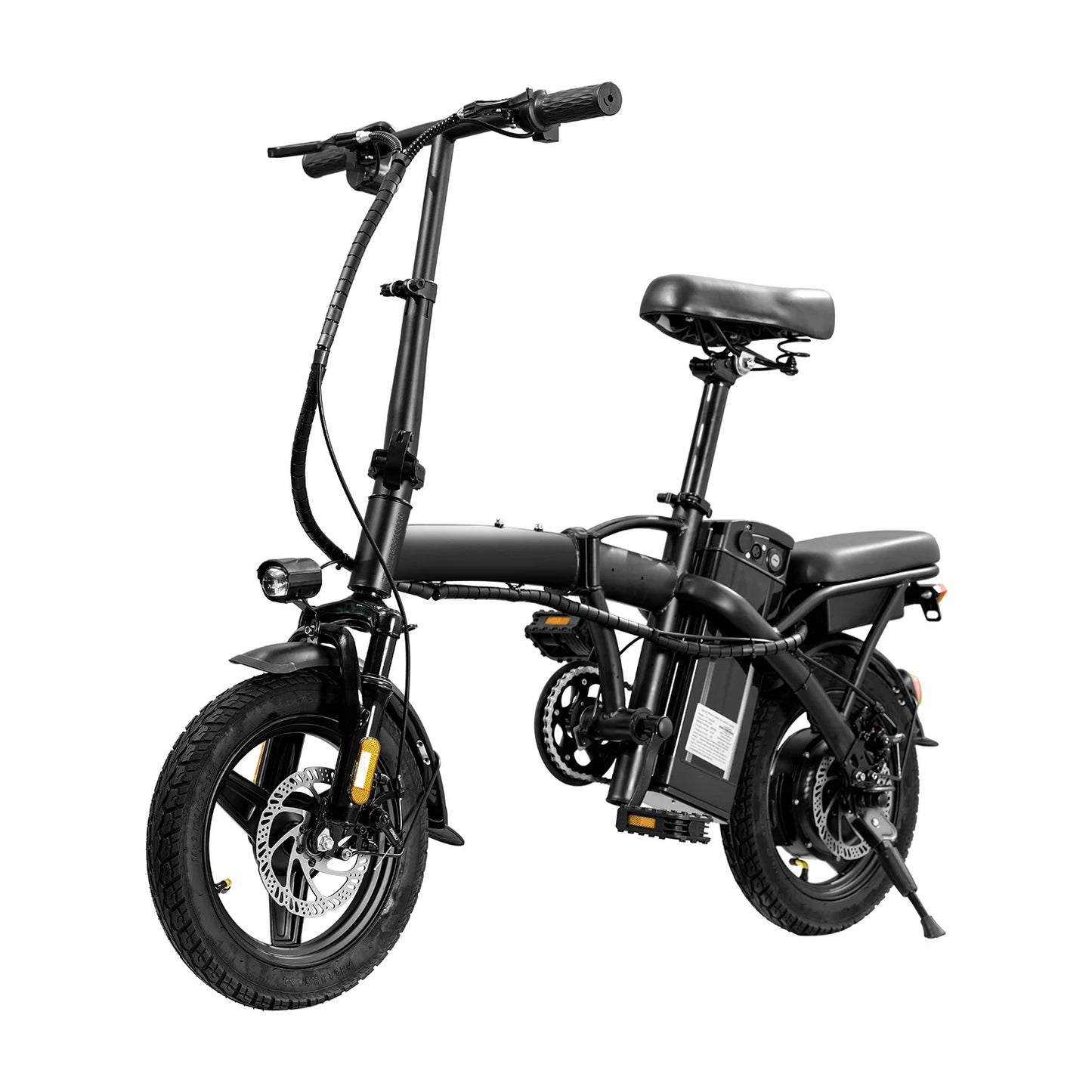 T5 Foldable Electric Bike 48V Peak Power Dual Disc Brakes