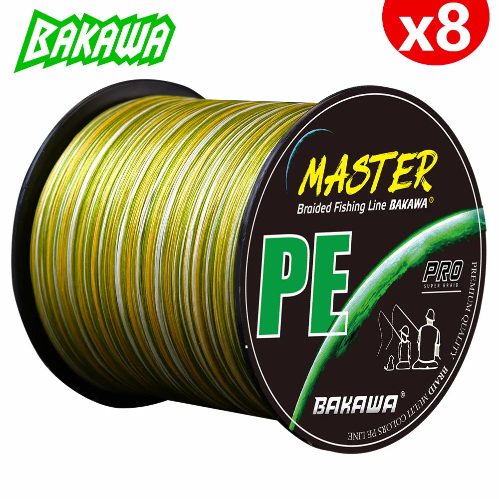Bakawa Braided Fishing Line High Sensitivity Saltwater Casting