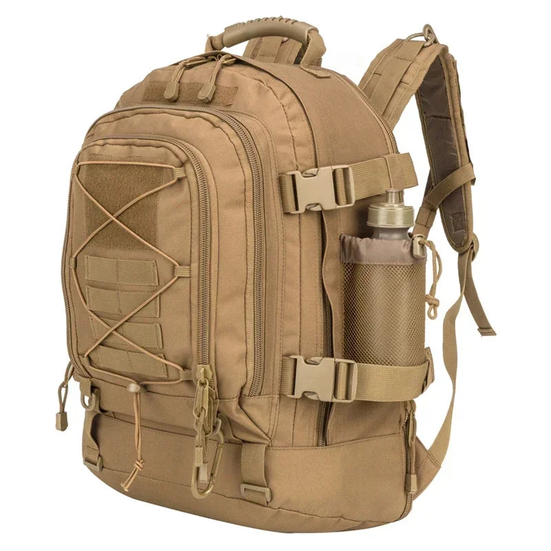 LQARMY Military Tactical Backpack for Hiking Camping and Travel