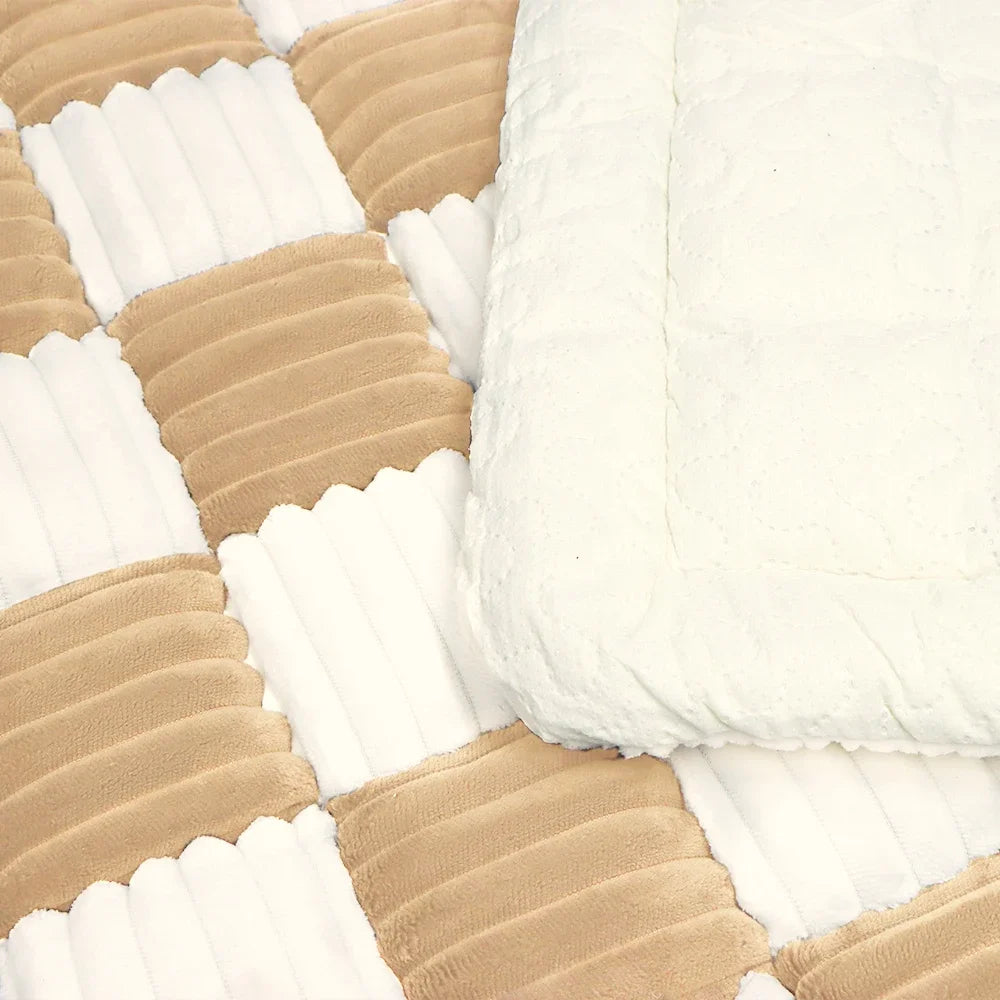 Waterproof Coral Fleece Pet Bed Mat and Car Seat Cover