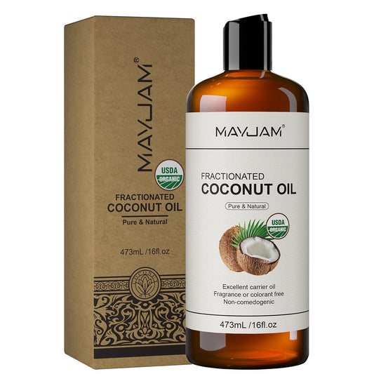 MAYJAM Pure Castor Oil And Fractionated Coconut Oil For Skin