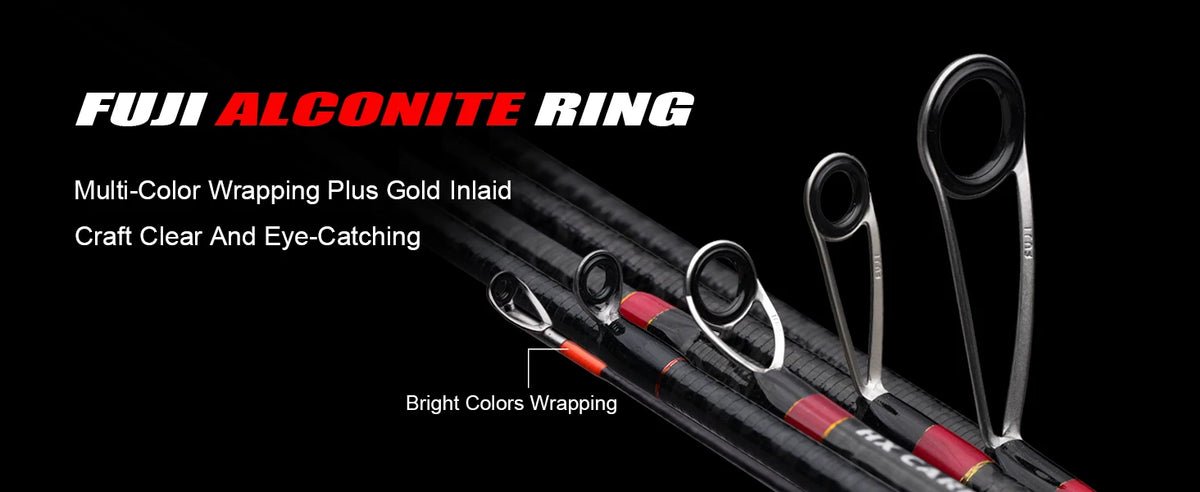 Purelure Seabed Carbon Spin Rod With Fuji Components